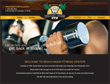 Tablet Screenshot of beachbodsfitnesscenter.com